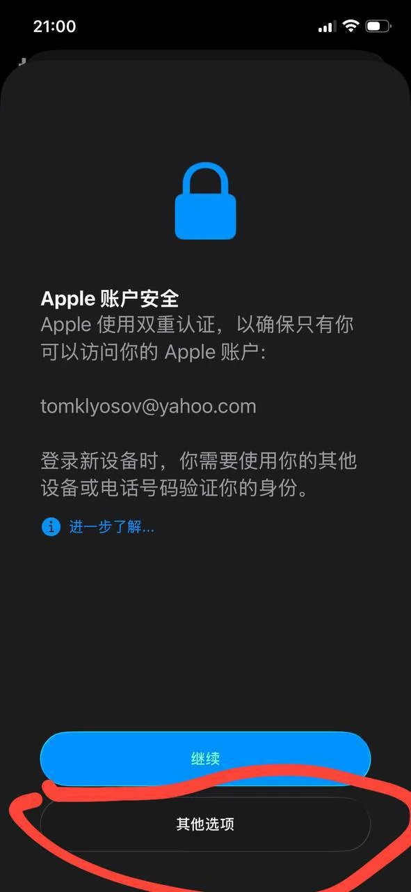 苹果ID使用示意图